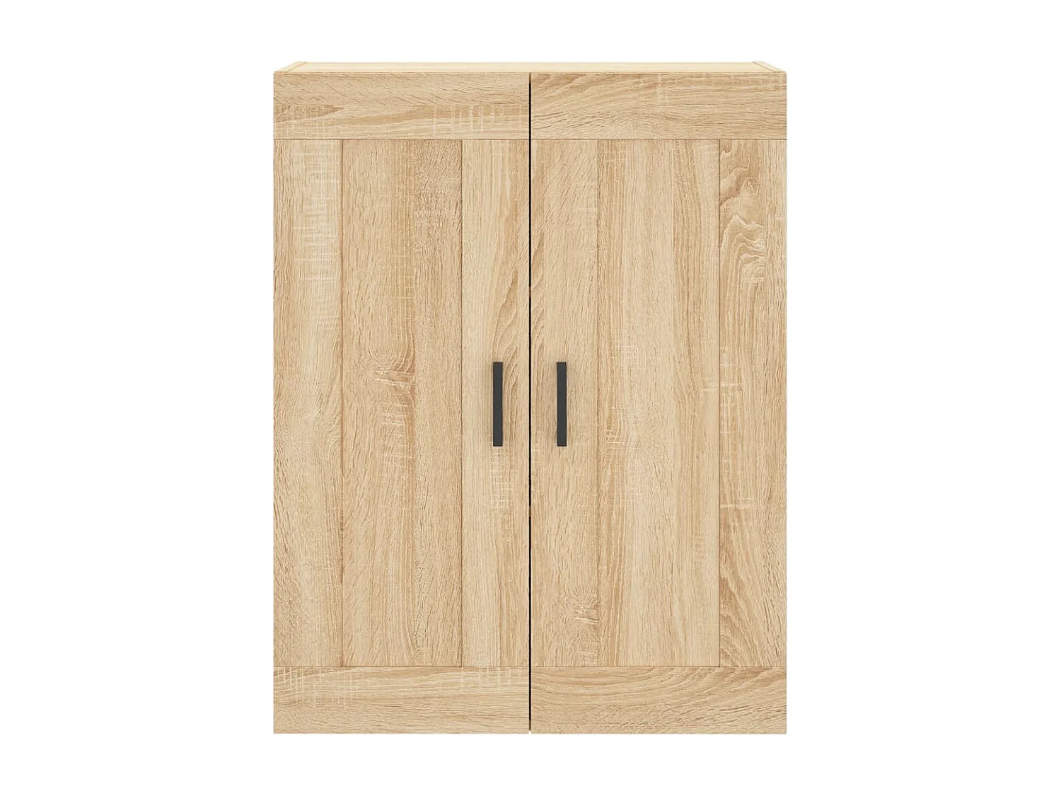 Wandkast 69,5x34x90 cm bewerkt hout sonoma eikenkleurig