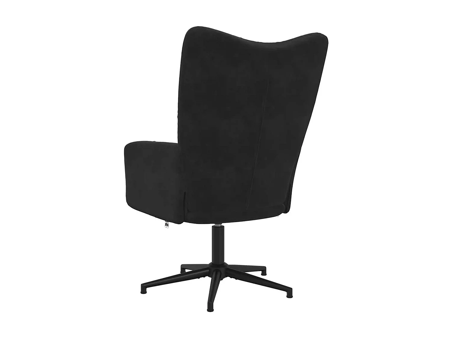 Chaise de relaxation Noir Velours