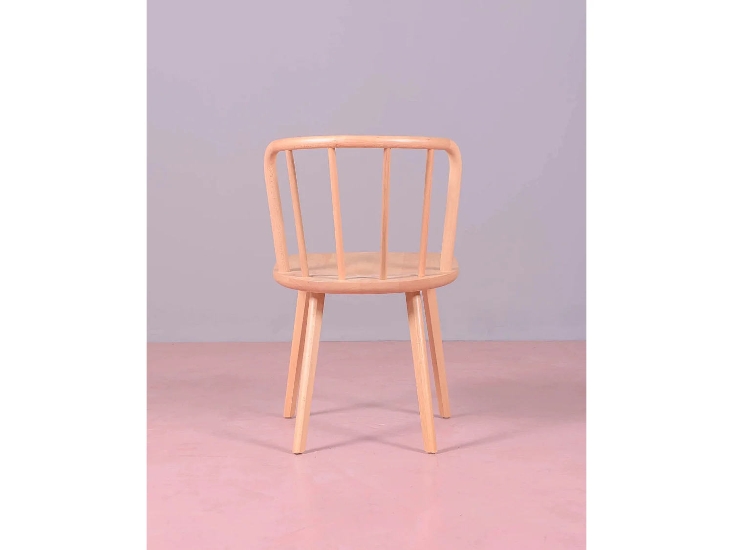 Set van 2 rustieke stoelen voor de eetkamer - Organic - Natuurlijke beuk