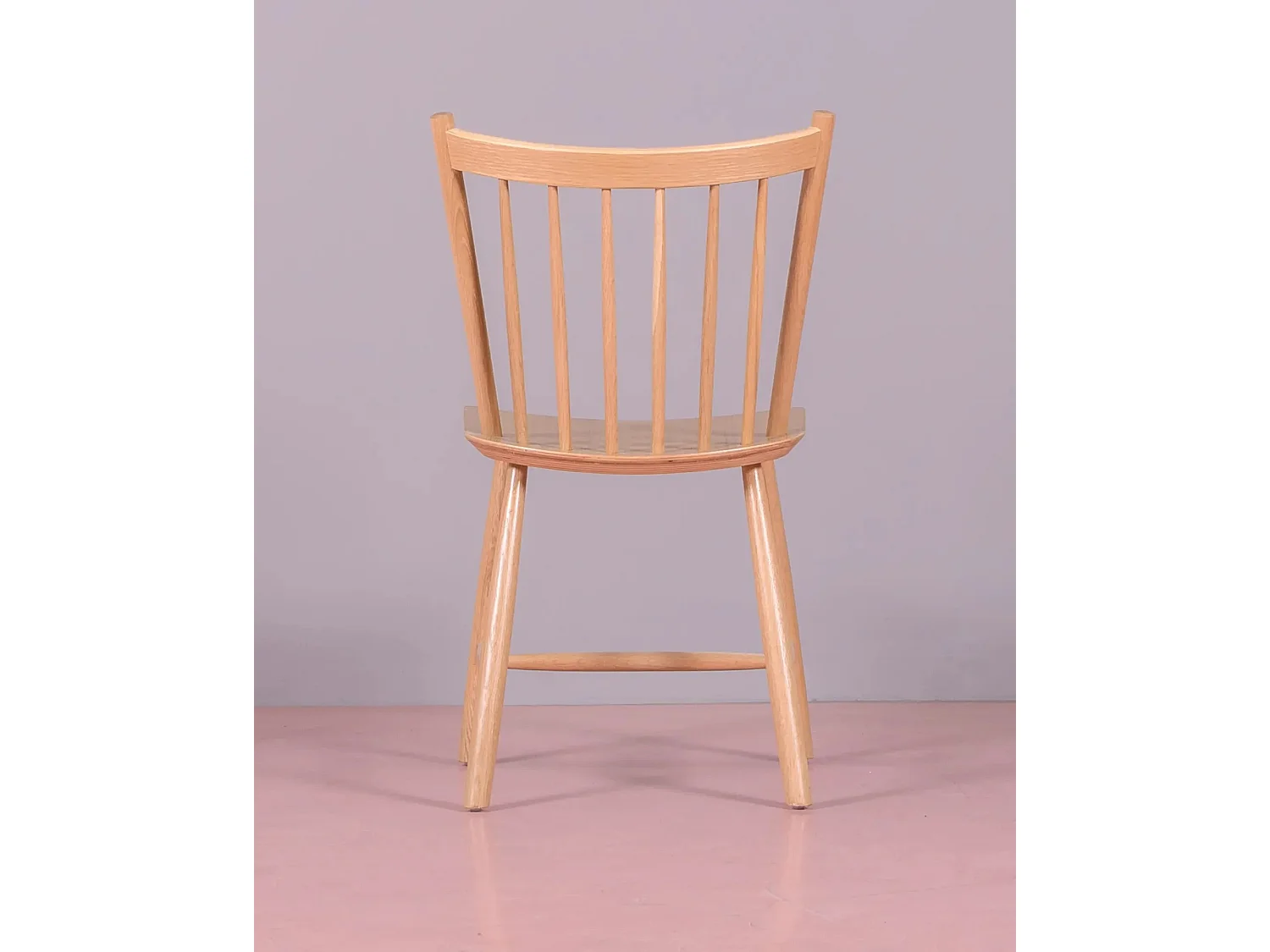 Lot de 2 chaises rustiques en chêne - Union - Chêne