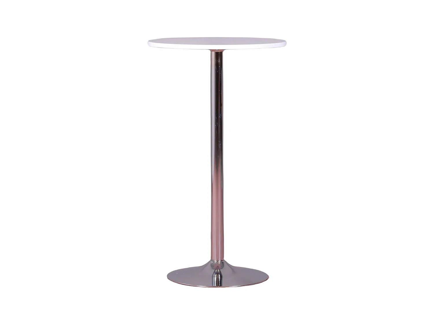 Table haute design - Boom - Blanc