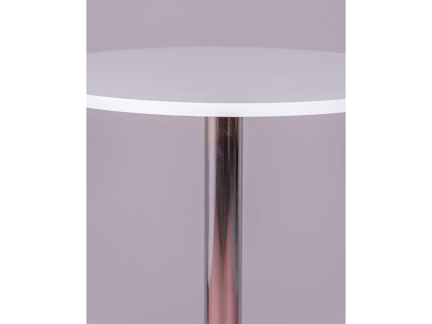 Mesa alta de design - Boom - Branco