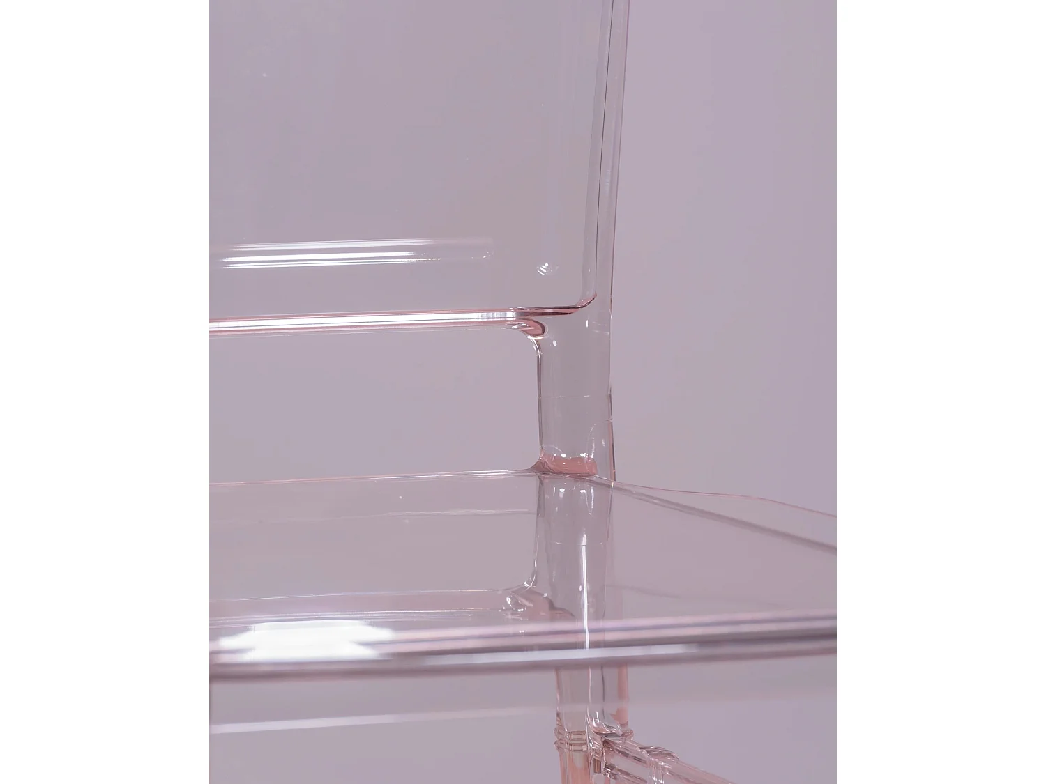 Pack de 4 chaises design transparentes - Ghost - Transparent