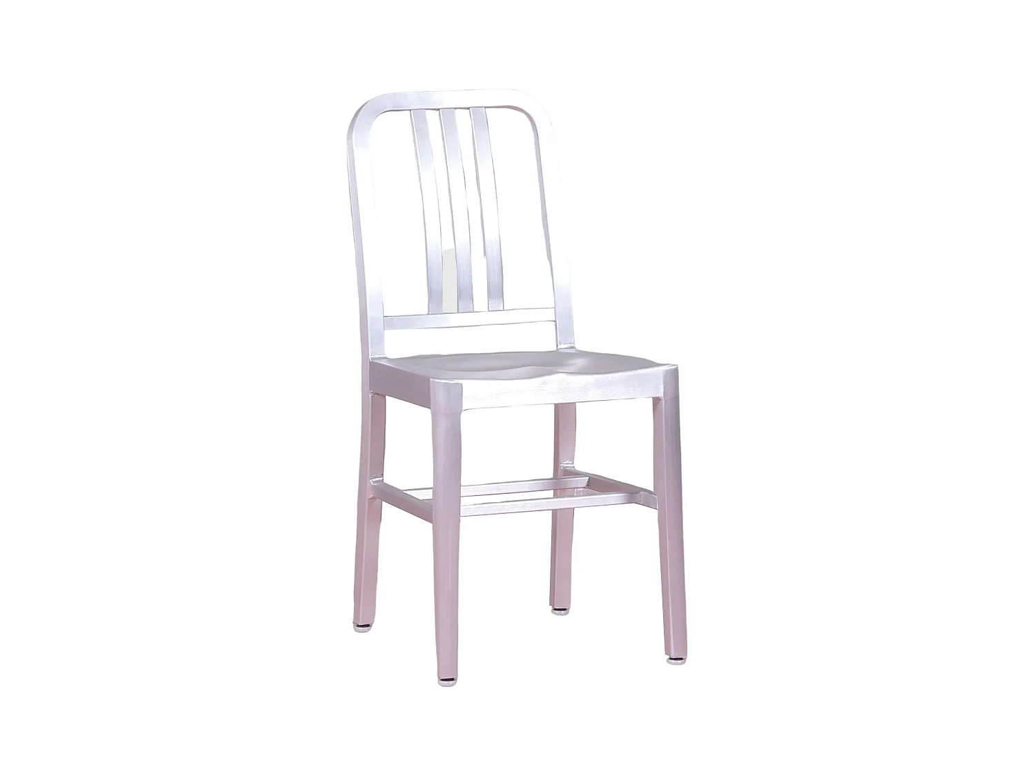 Chaise design industriel - Navi Army - Aluminio