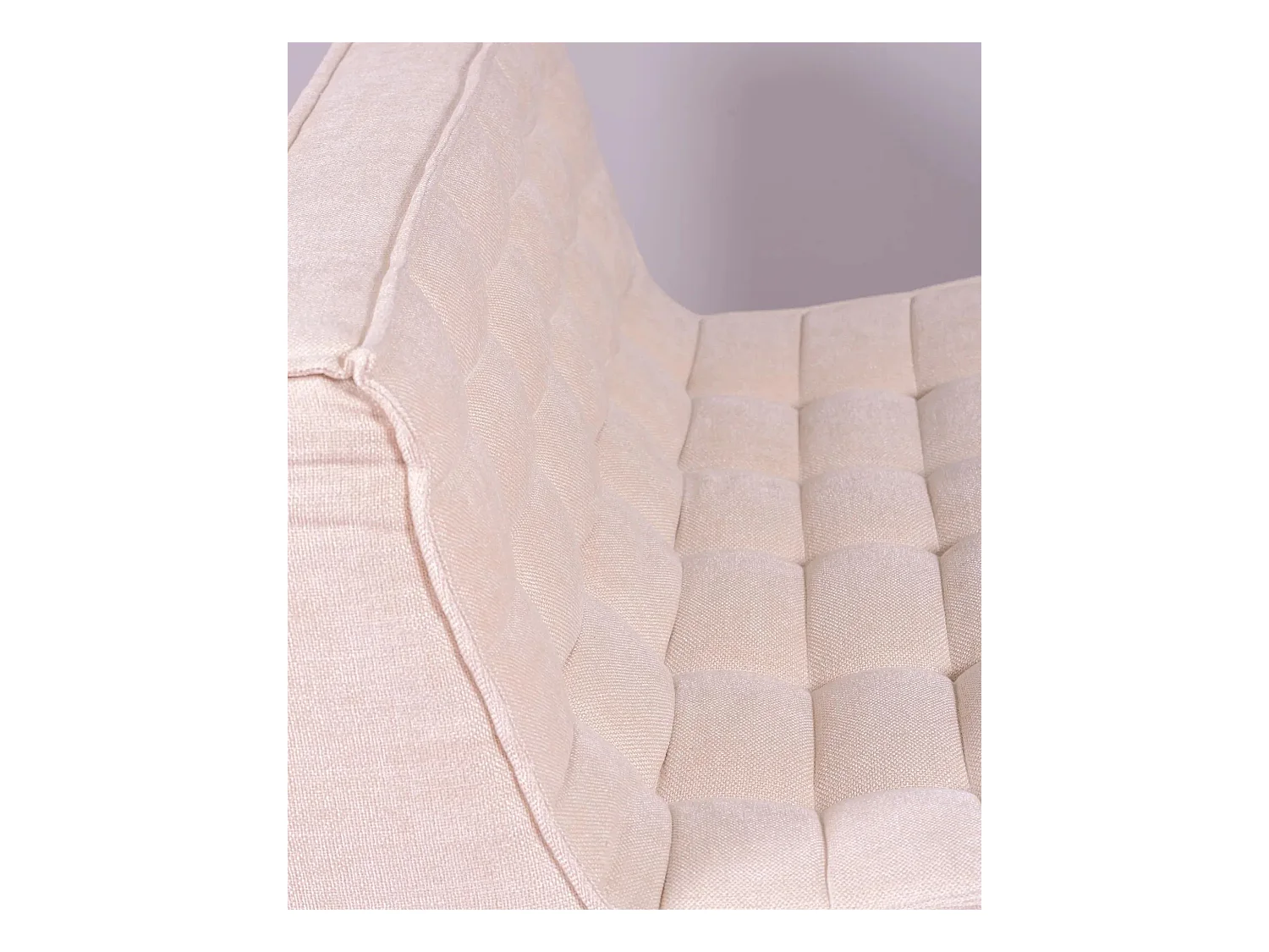 2-zitsbank bekleed met katoen - Lion - Beige