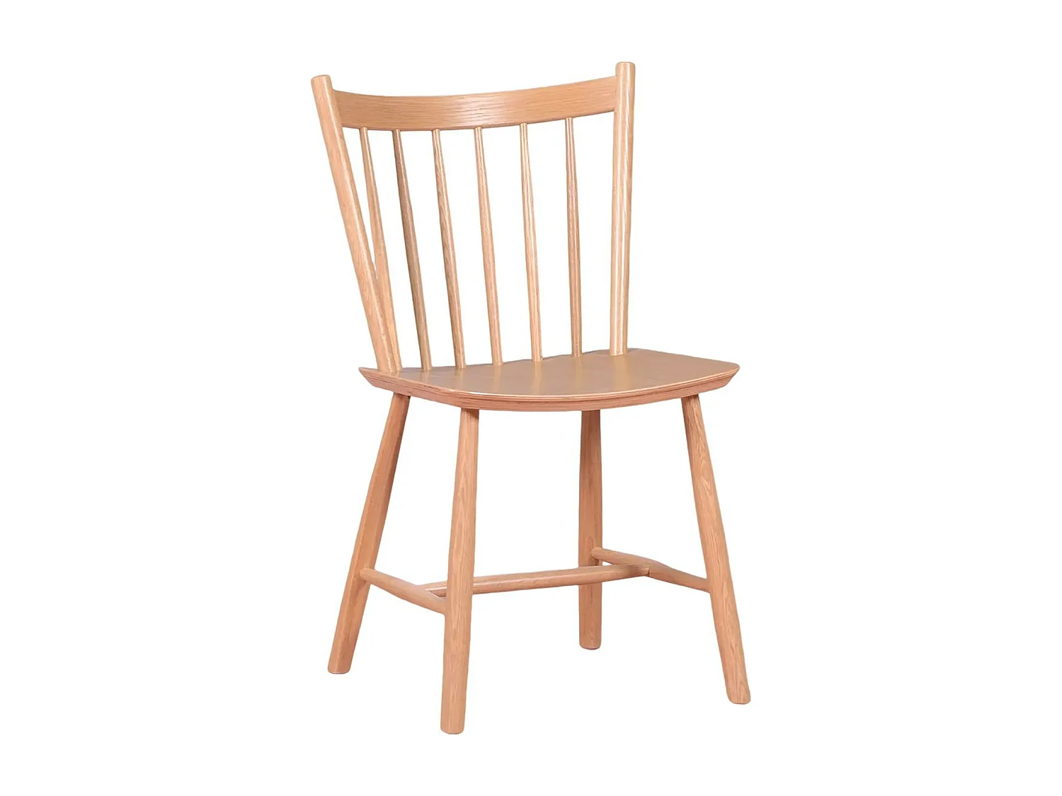 Chaise rustique en bois de chêne naturel - Union - Chêne