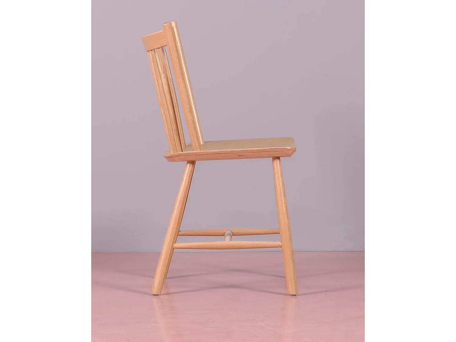 Chaise rustique en bois de chêne naturel - Union - Chêne