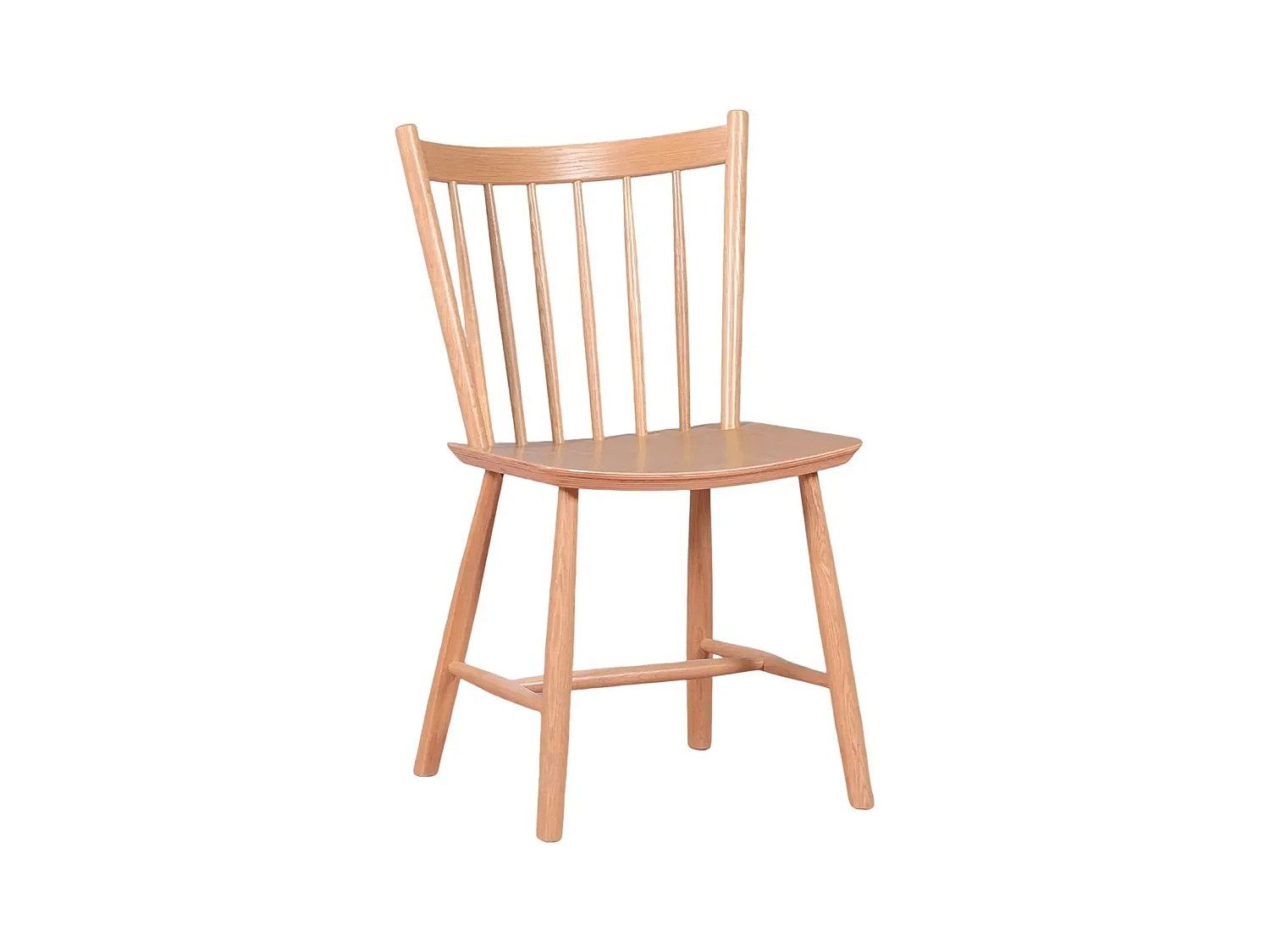 Chaise rustique en bois de chêne naturel - Union - Chêne