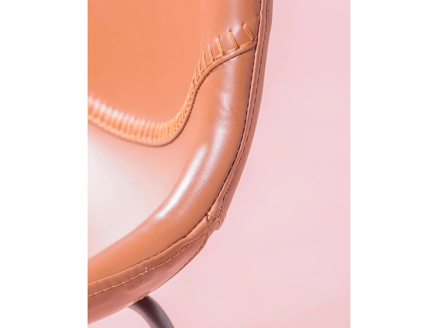 Lot de 2 chaises industrielles - City - Orange