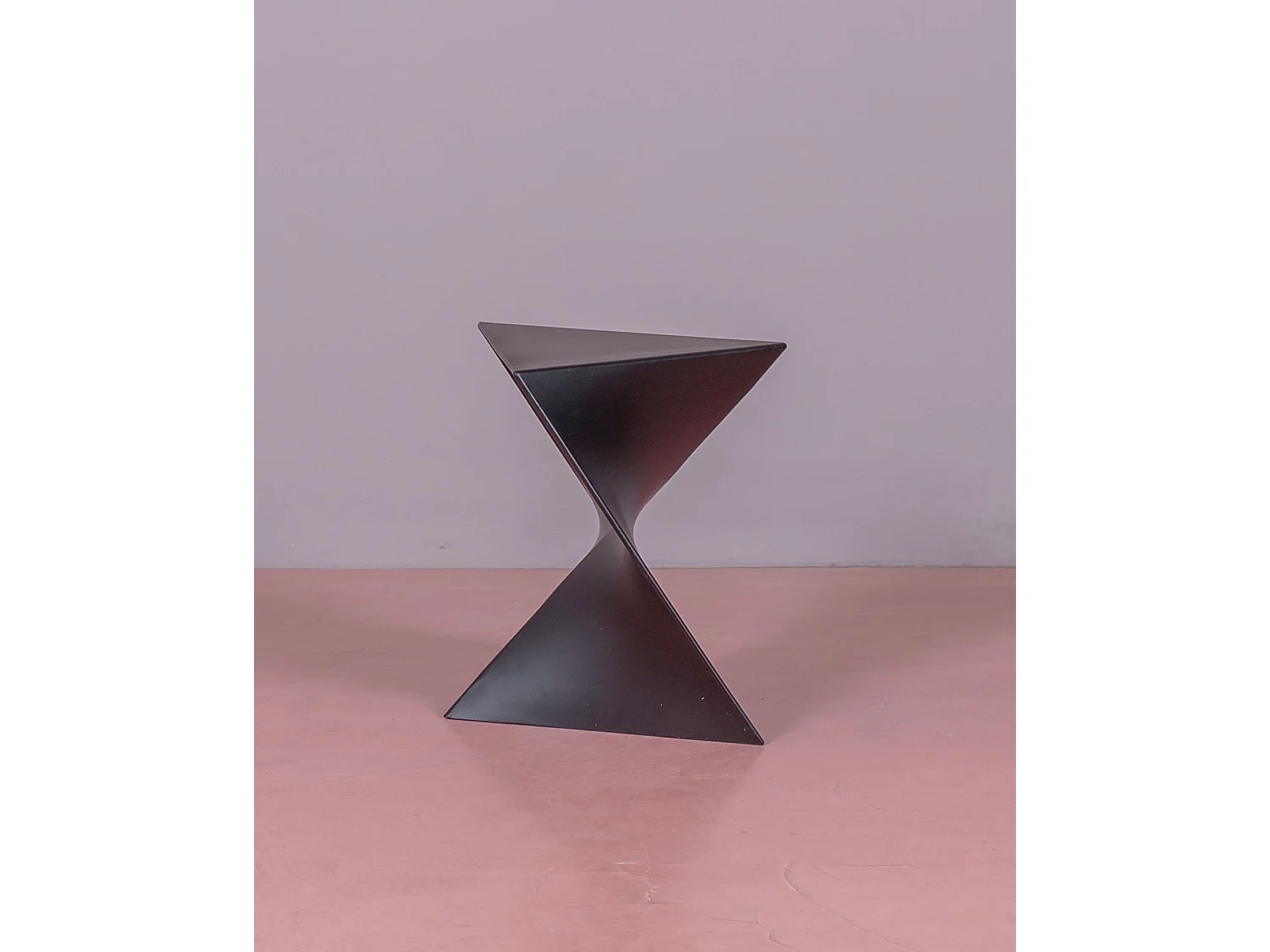 Tabouret Bas - Ciel - Noir