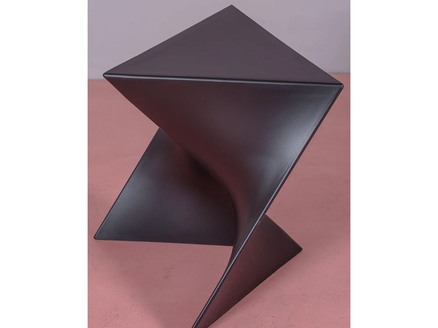 Tabouret Bas - Ciel - Noir