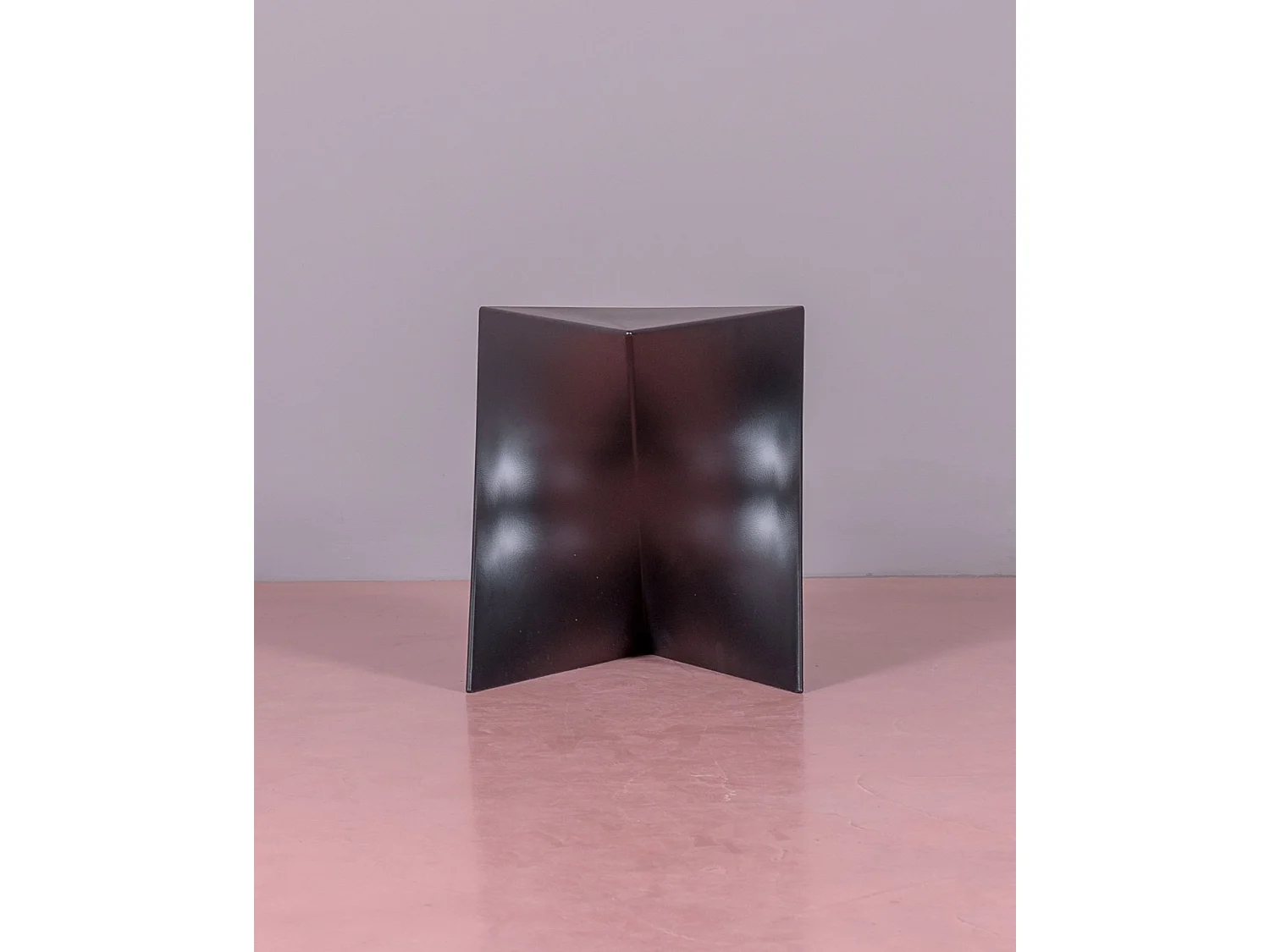 Tabouret Bas - Ciel - Noir