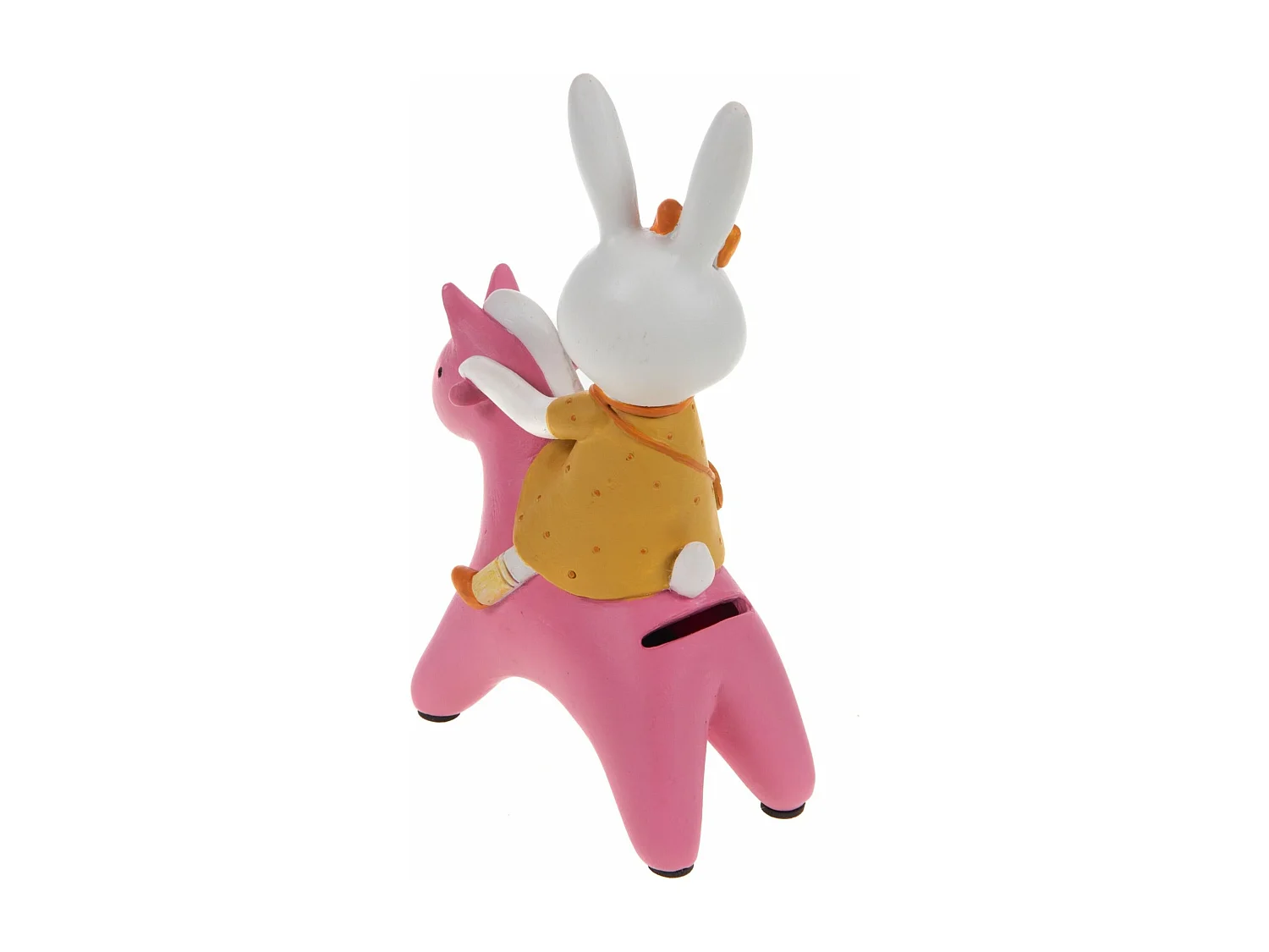 Hucha conejita rosa Mia 11x17x6 cm