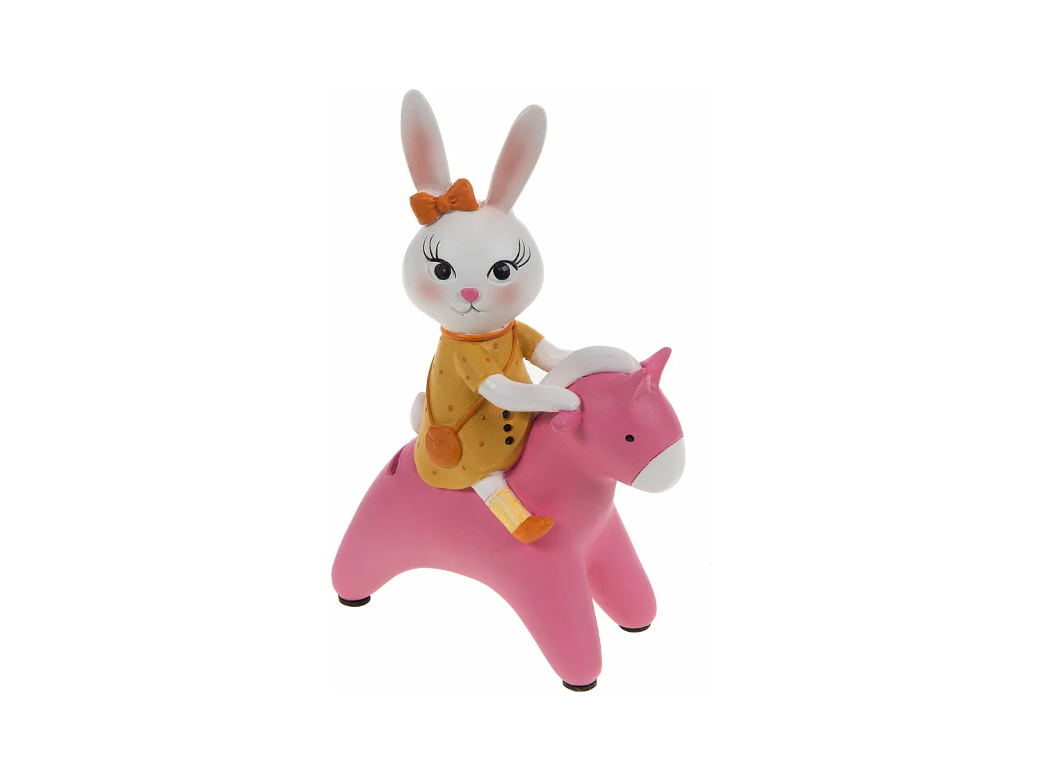 Tirelire petit lapin rose Mia 11x17x6 cm