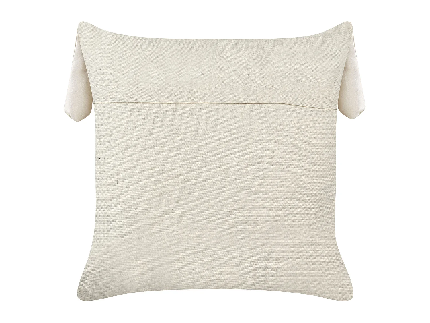 Set of 2 Decorative Cushions CONEY Cotton 45 x 45 cm Light Beige