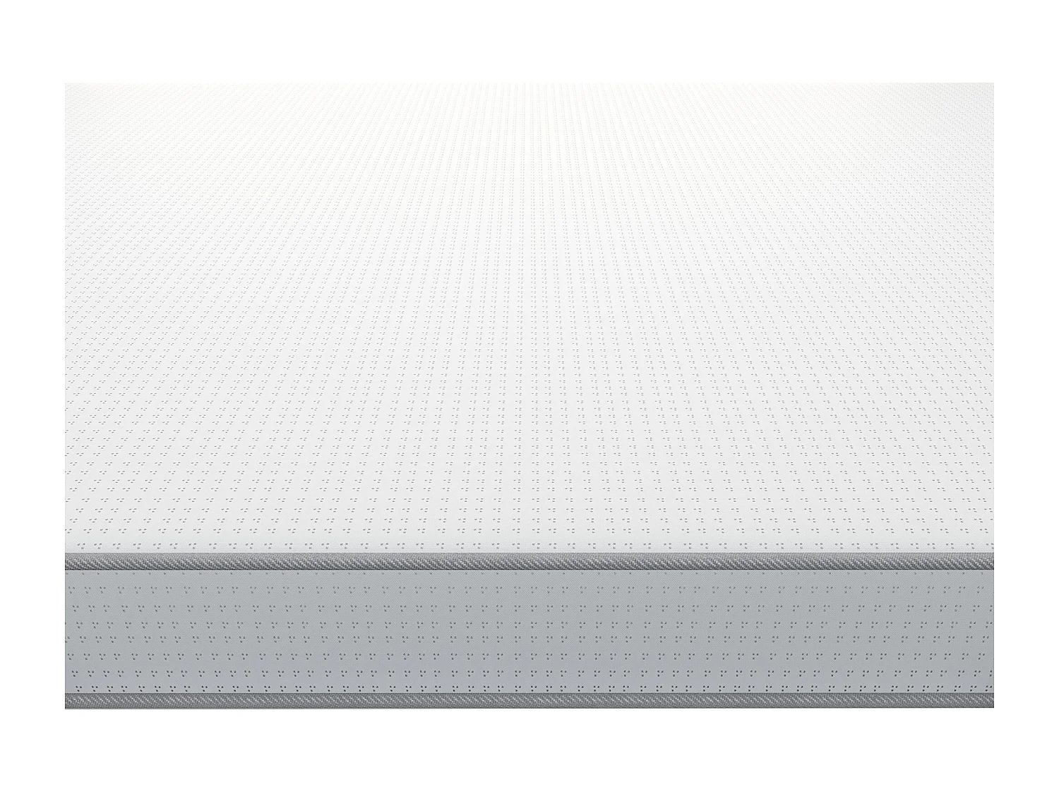 Set 90 x 190 cm rete contenitore Bianco + materasso schiuma sp. 12 cm  - ASTYANAX II di YSMÉE