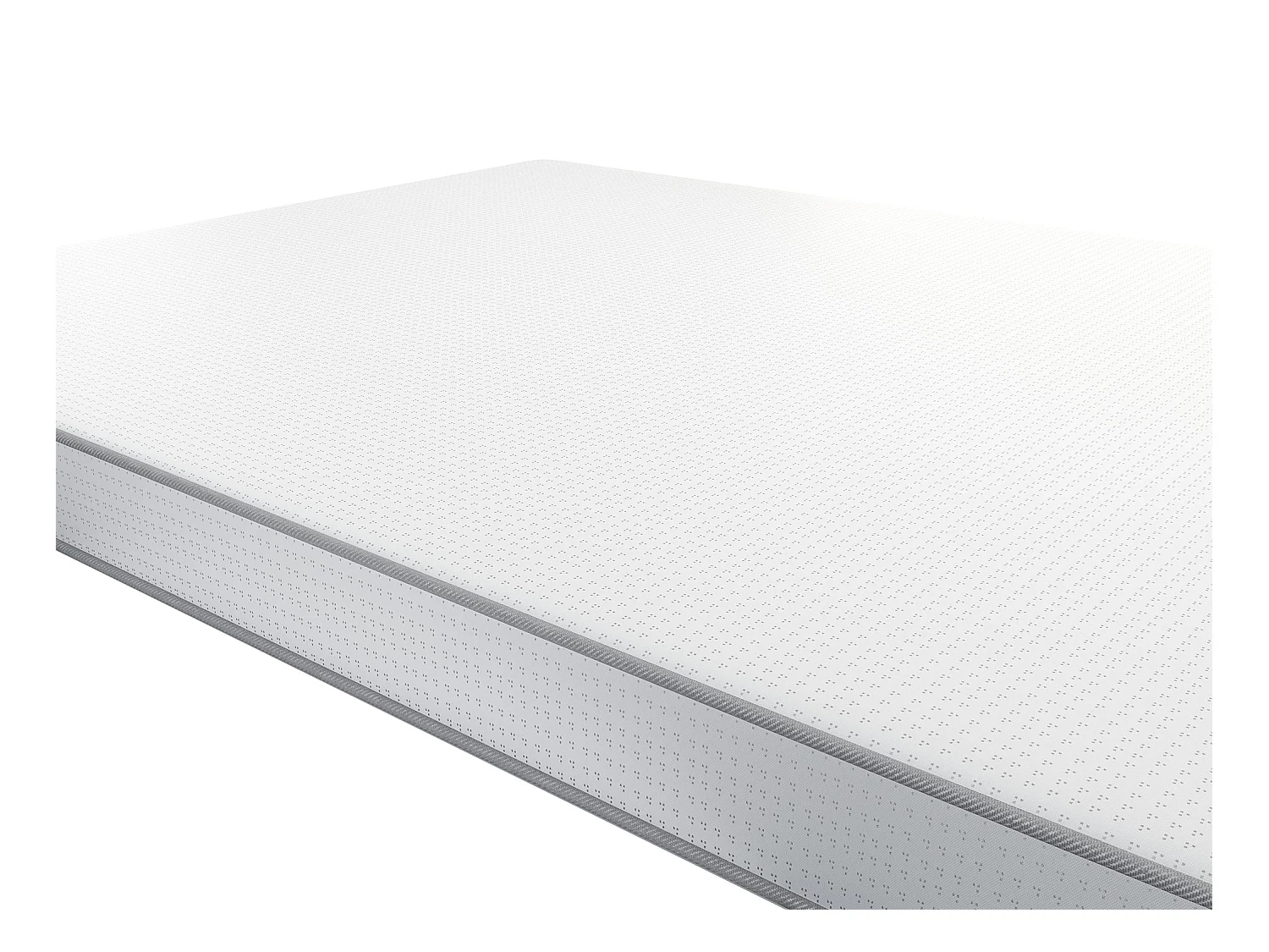 Conjunto de somier de 90 x 190 cm arcón blanco + colchón de espuma ép.12 cm - ASTYANAX II de YSMÉE