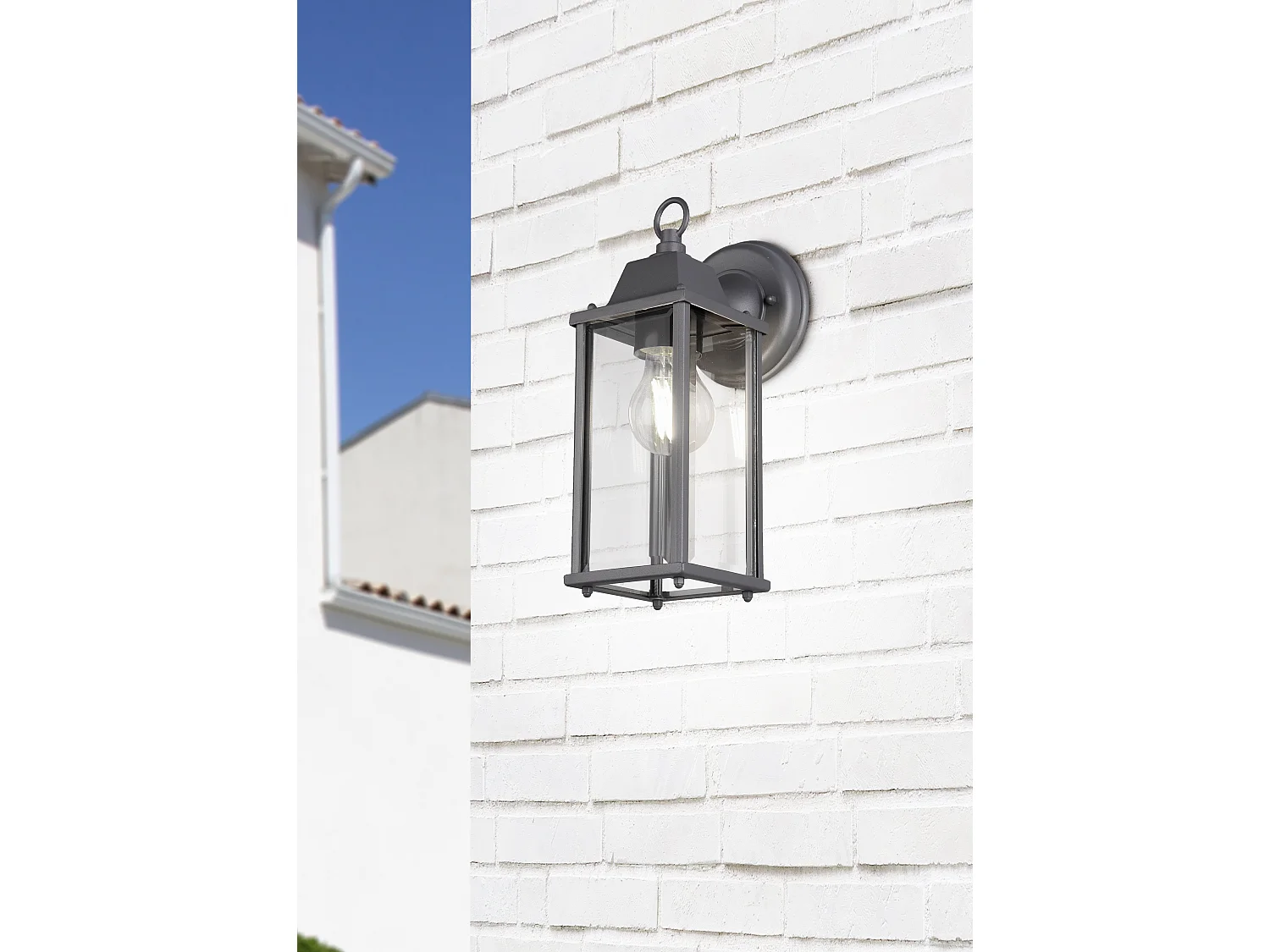 Wandlamp OLONA - 0x0x29.5 cm - Antraciet
