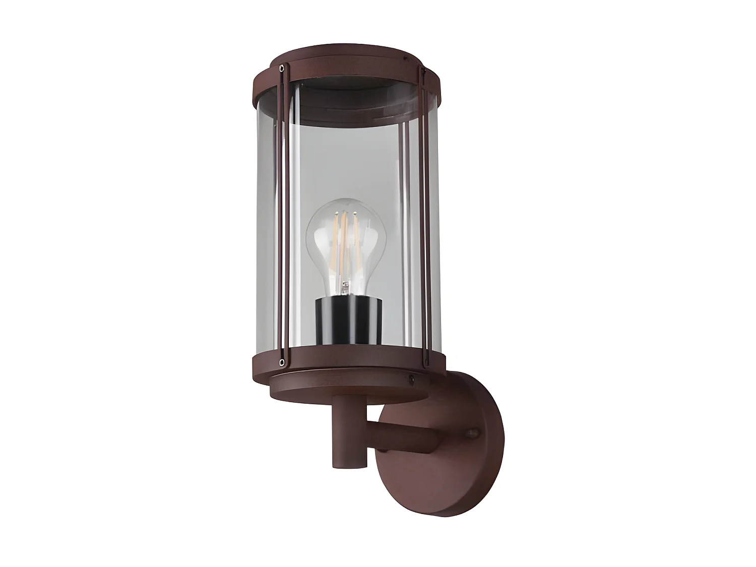 Applique murale extérieure rouille culot E27 - Trio - Tanaro