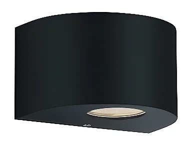 Applique murale Led extérieure noire bi-directionnelle - Trio - Rosario