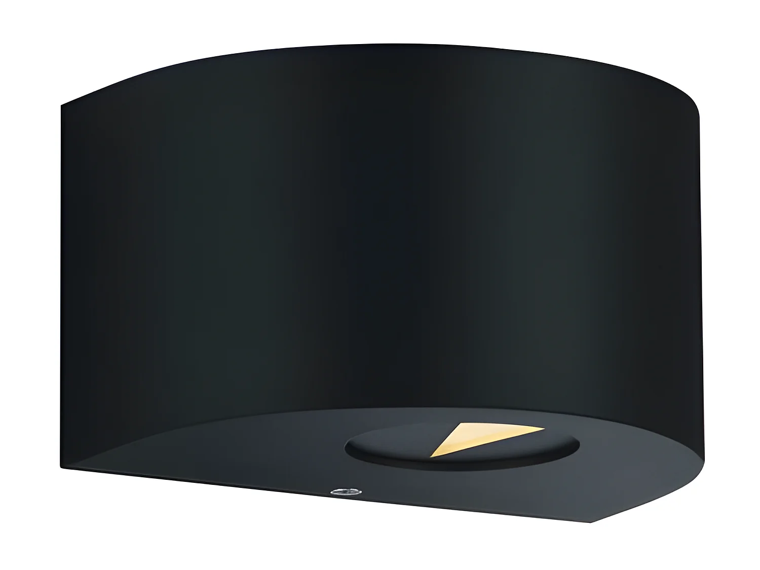 Applique murale Led extérieure noire bi-directionnelle - Trio - Rosario