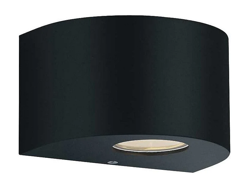 Applique murale Led extérieure noire bi-directionnelle - Trio - Rosario