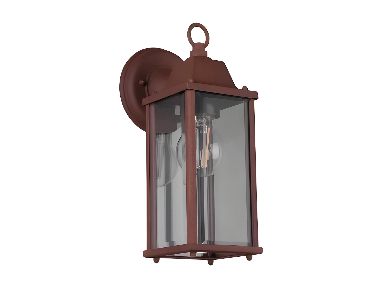 Applique murale extérieure culot E27 rouille - Trio - Olona