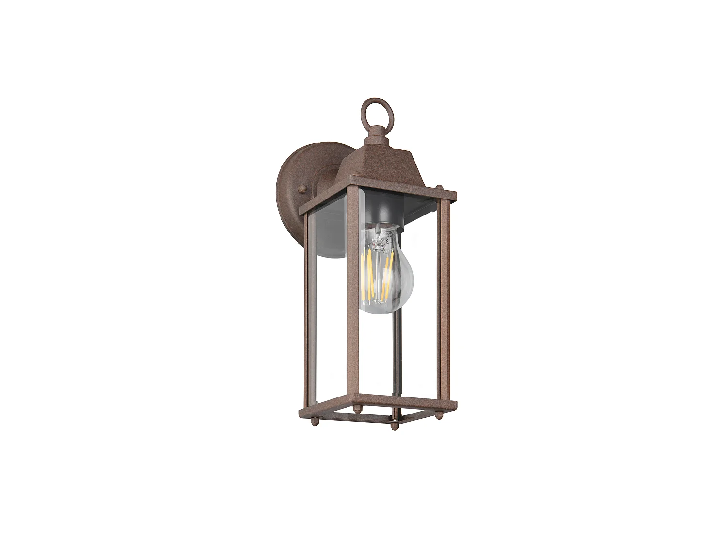 Wandlamp OLONA - 0x0x29.5 cm - Bruin