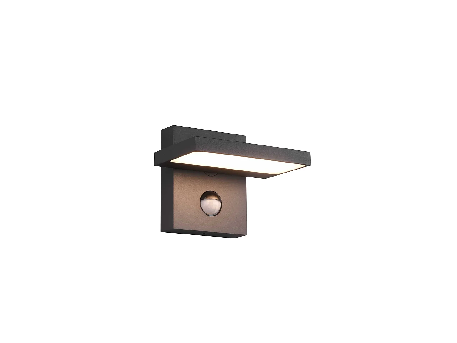 Wandlamp HORTON - 0x0x12 cm - Antraciet