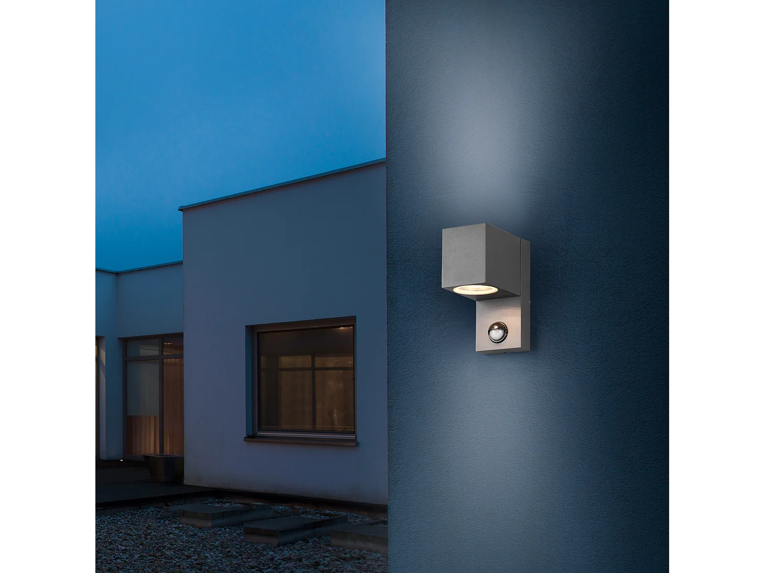 Wandlamp ROYA - 0x0x15 cm - Antraciet