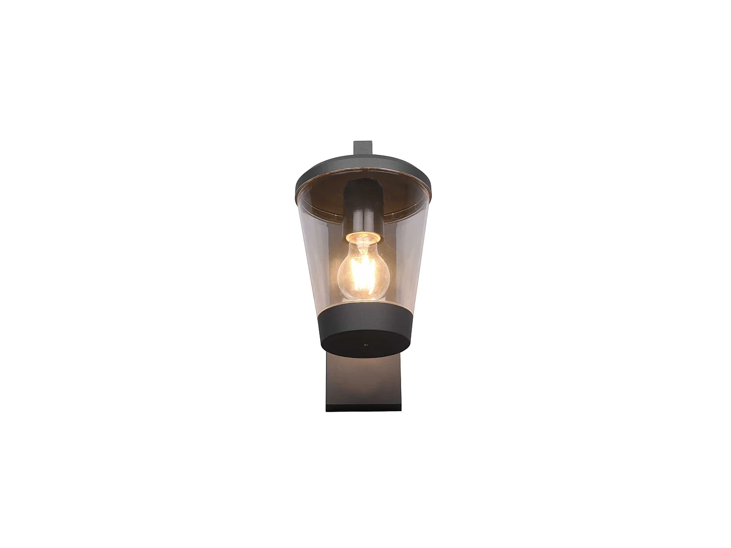 Wandlamp CAVADO - 0x0x28 cm - Antraciet