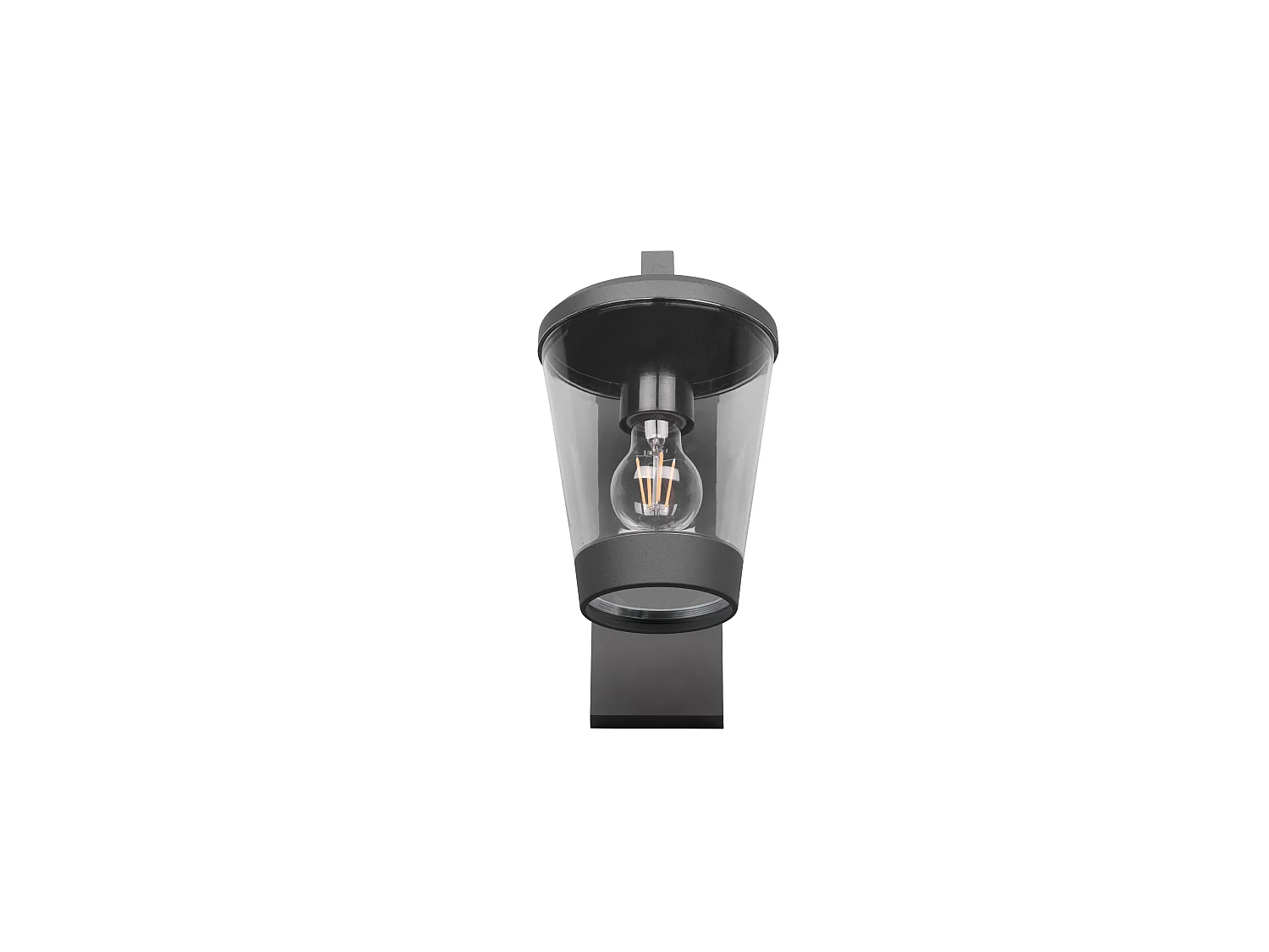 Wandlamp CAVADO - 0x0x28 cm - Antraciet