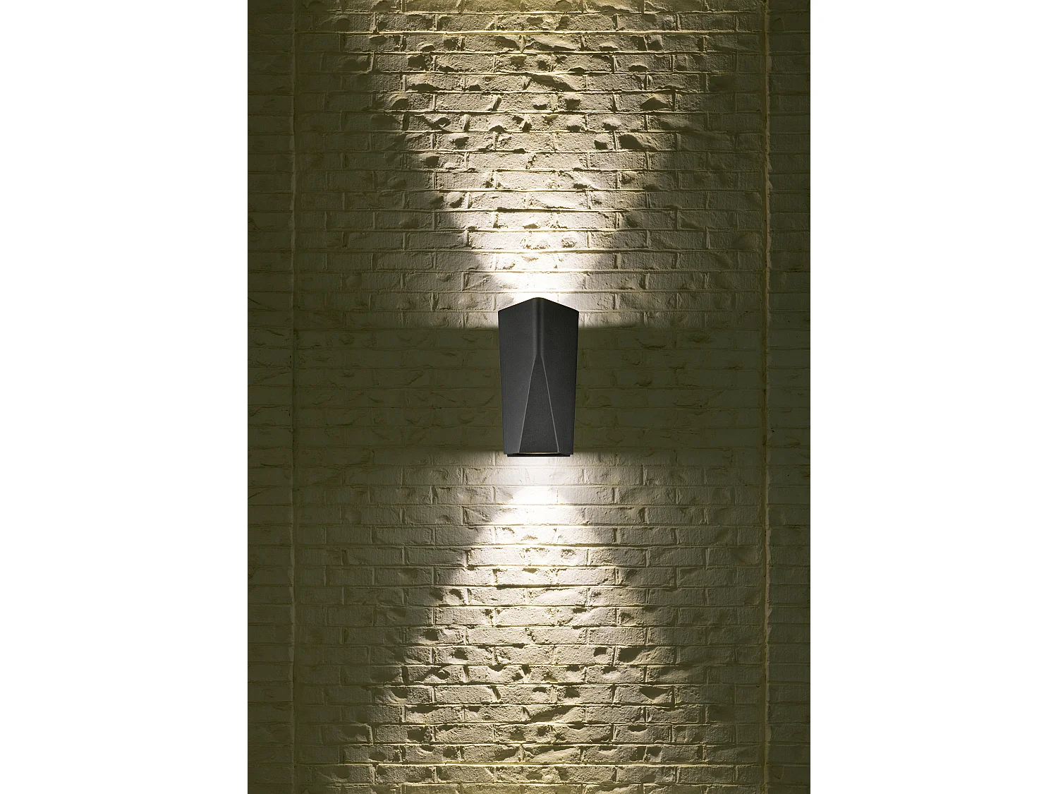 Wandlamp TAY - 0x0x20 cm - Antraciet