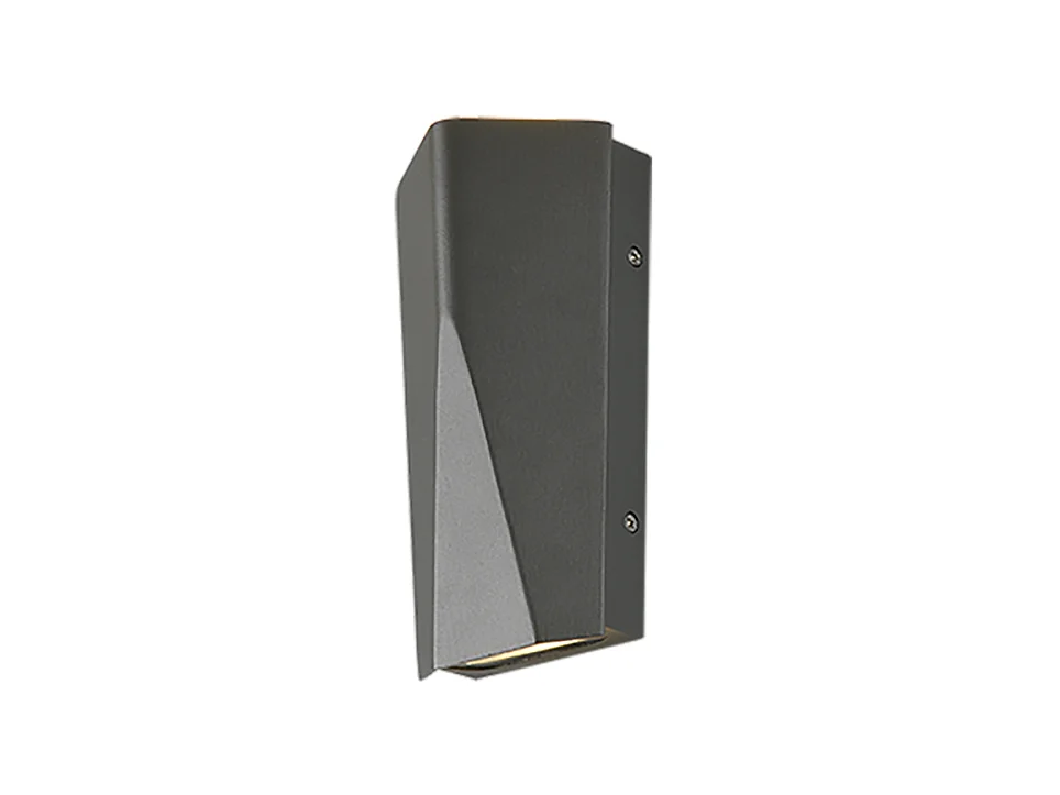 Wandlamp TAY - 0x0x20 cm - Antraciet