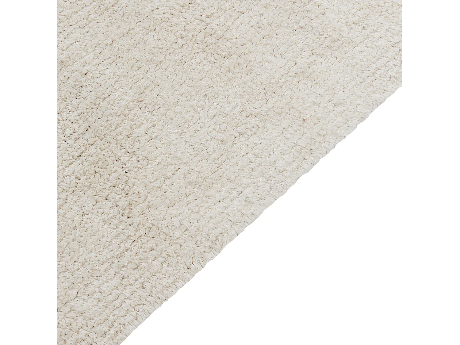 Tapis enfant avec motif ourson en coton beige 140 x 200 cm ZORAKAN