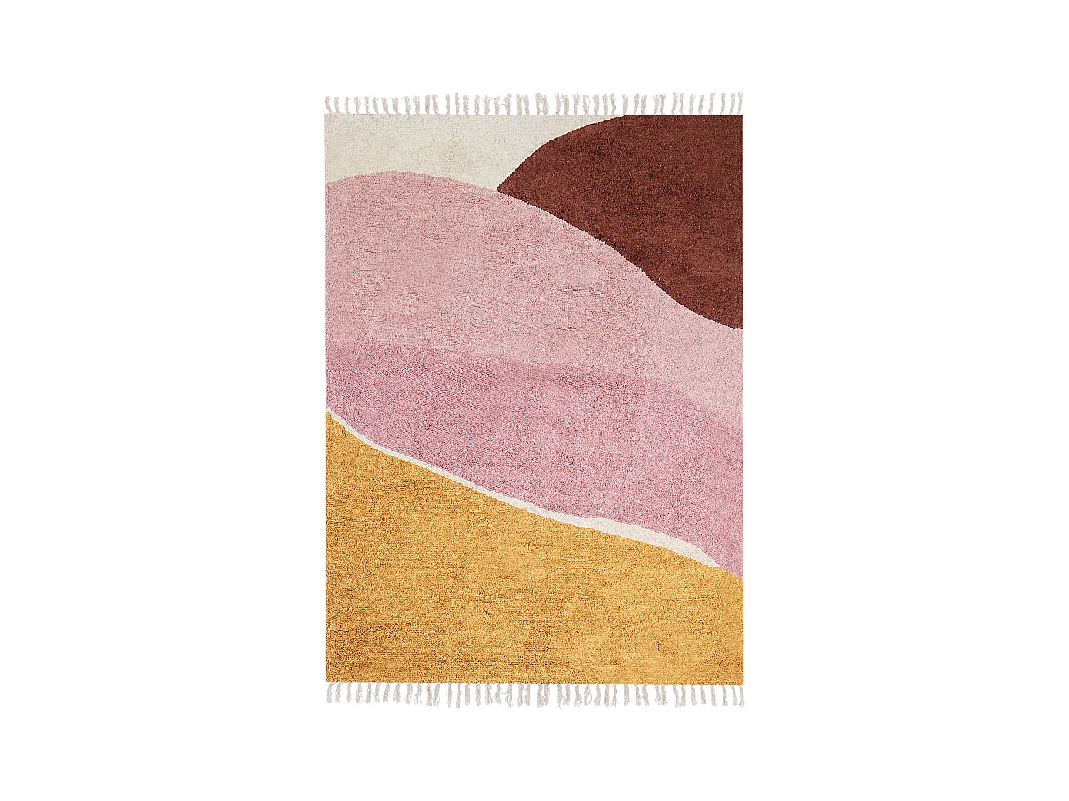 Tapis XINALI Rose 140 x 200 cm Coton