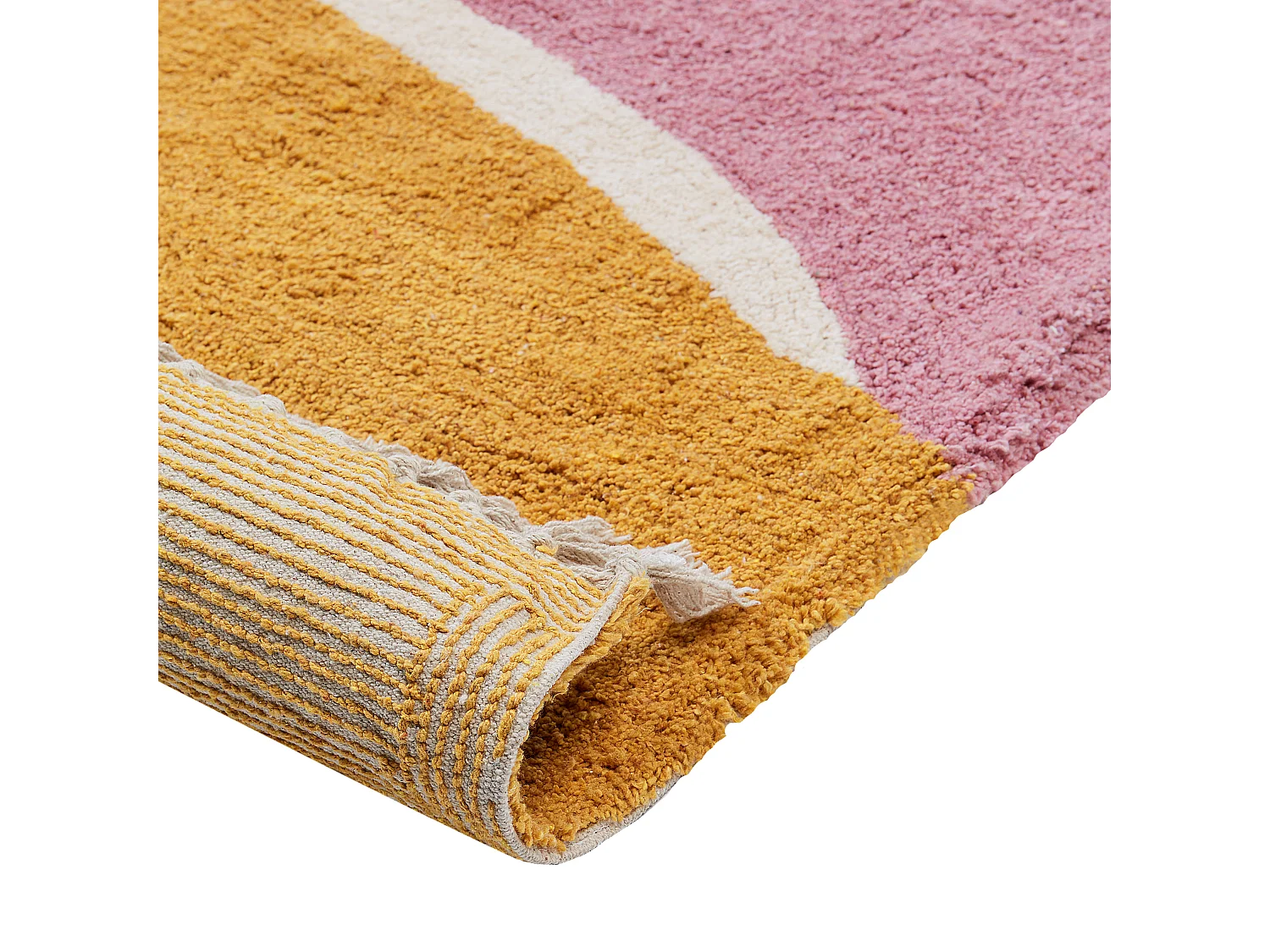 Tapis XINALI Rose 140 x 200 cm Coton