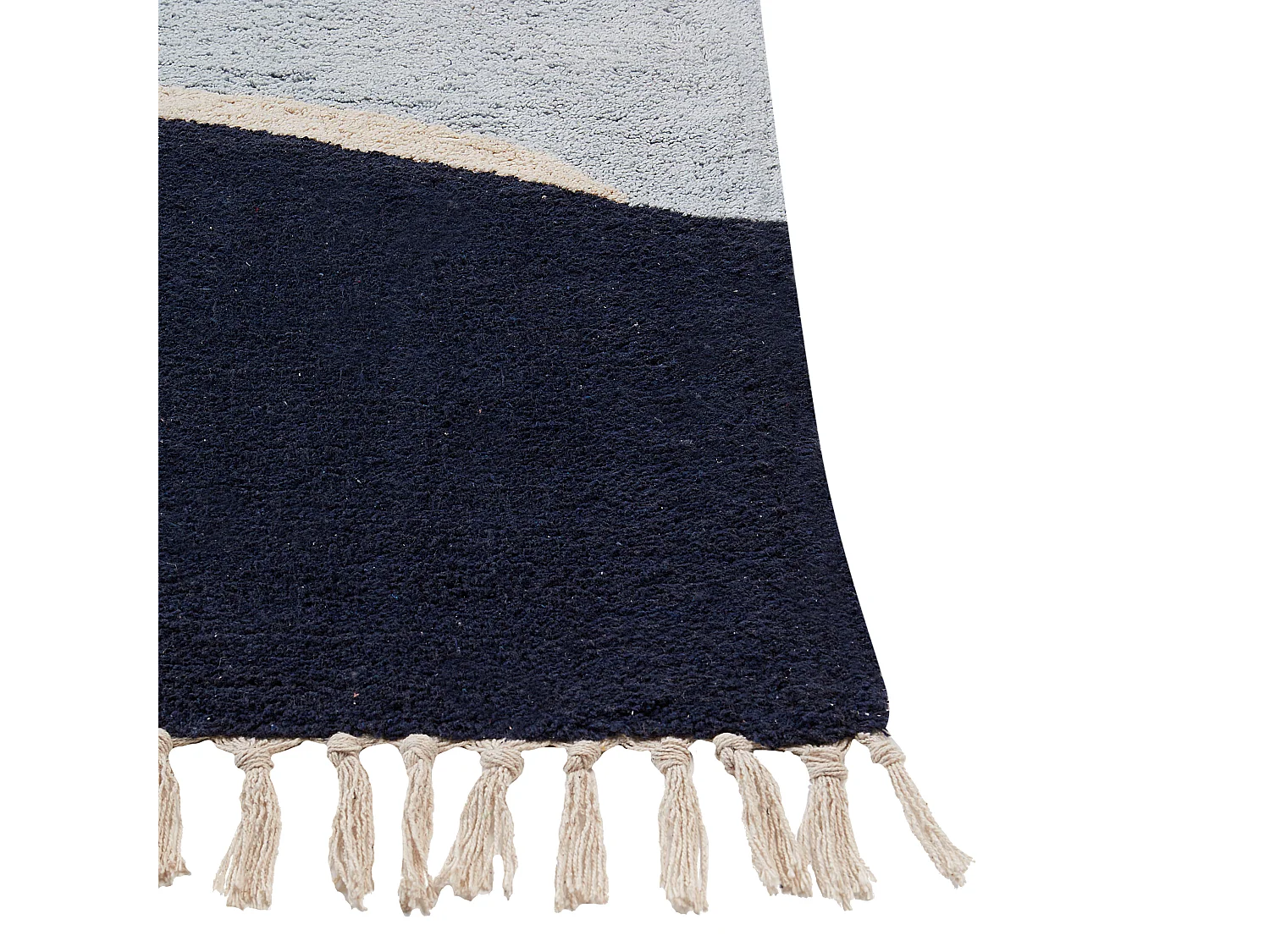 Tapis XINALI Bleu 140 x 200 cm Coton