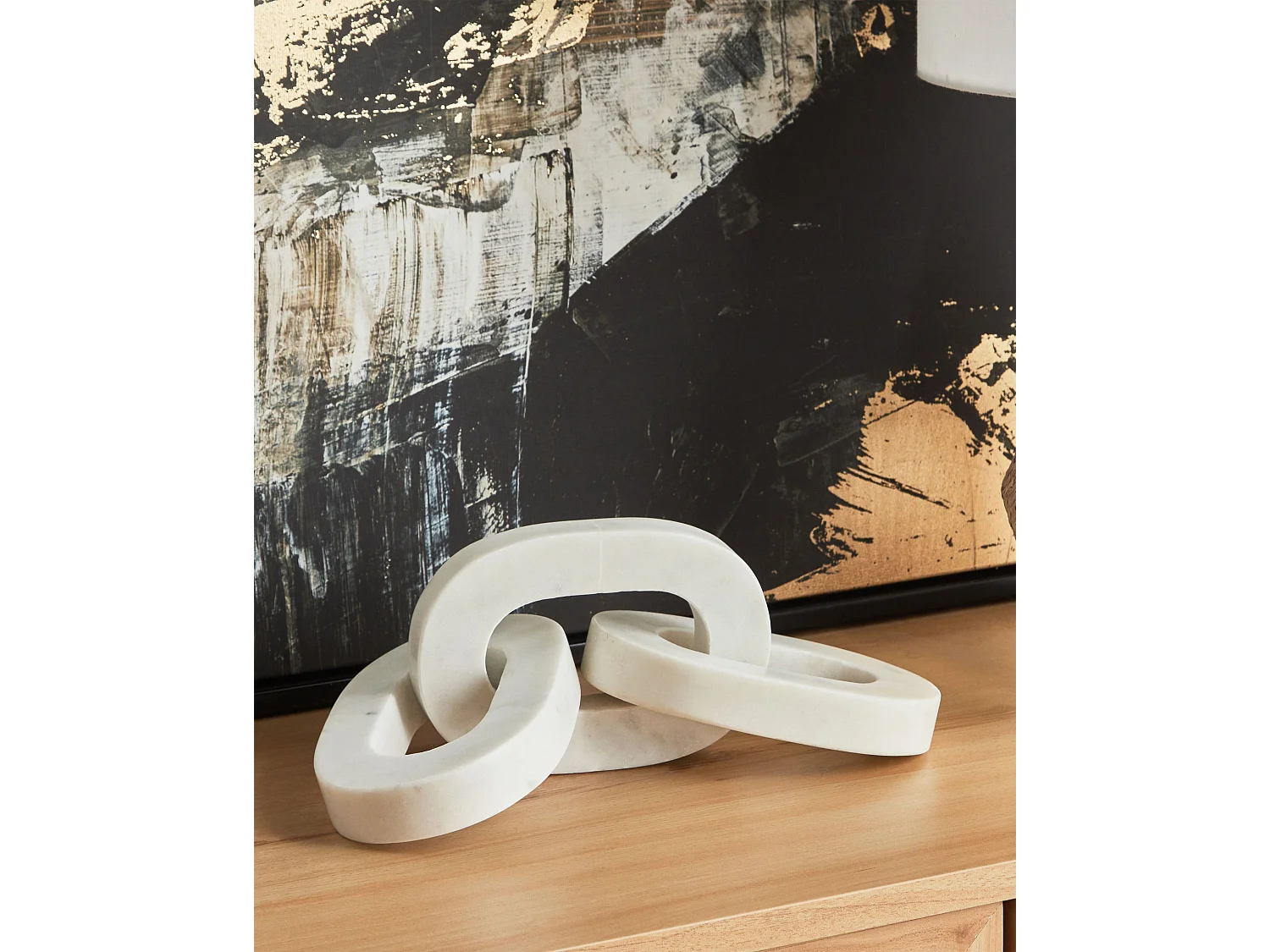 Accessorio decorativo catena MARUSI Pietra Bianco