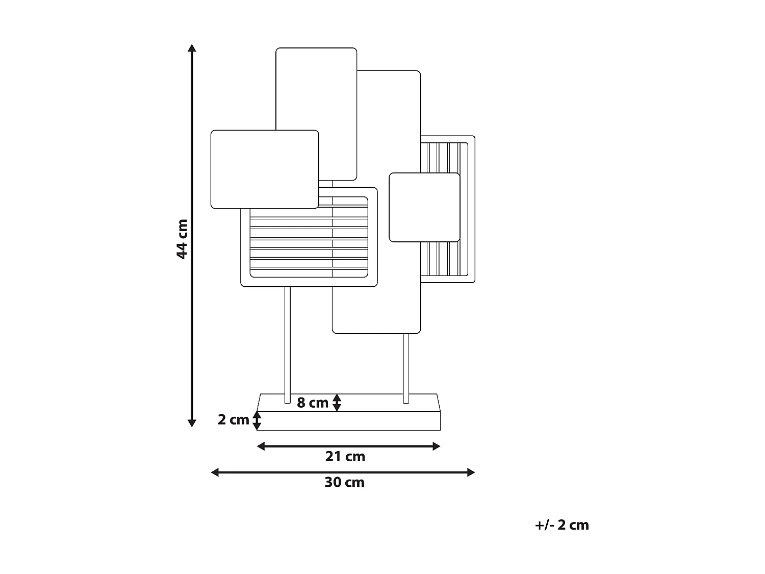 Accessoire Décoratif BORON Métal Doré