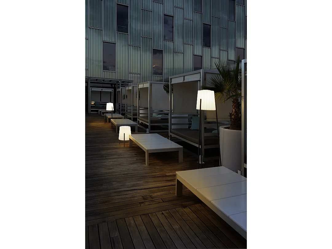 Lampada da Terra Barcino IP65 LEDS-C4 55-9880-Z5-M1 Grigio Urbano