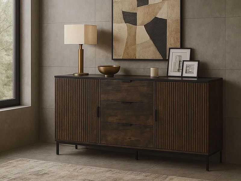 Aparador Vigo (Wengue, Preto)