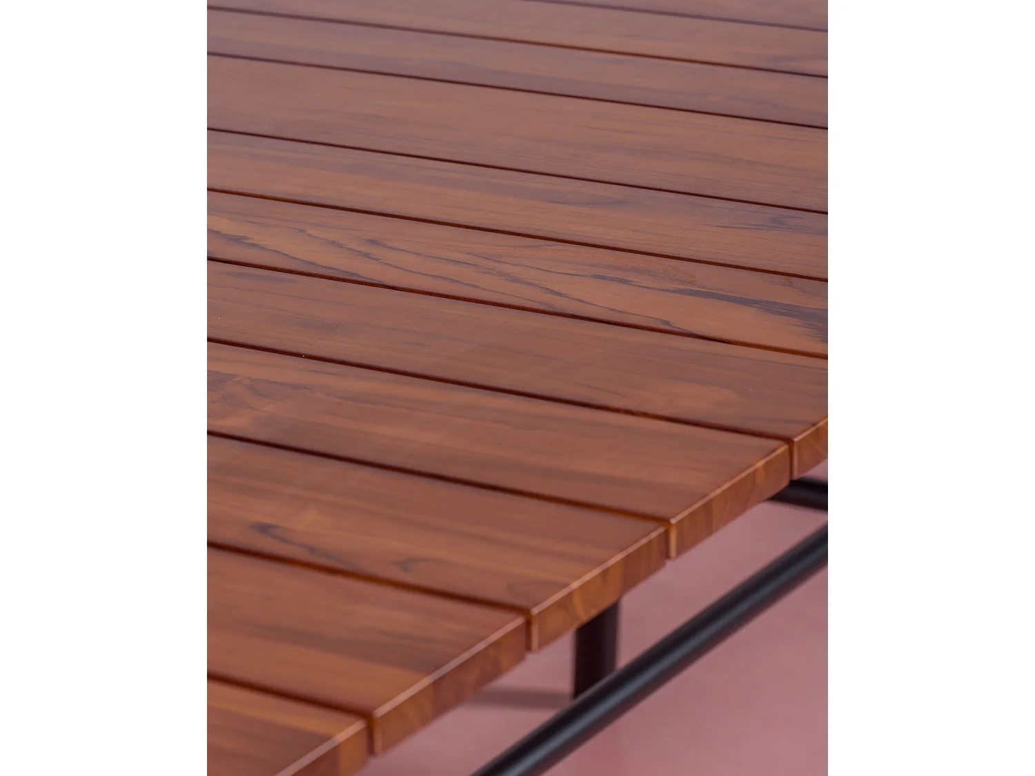 Hoogwaardige industriële tafel van massief teakhout - Fare - Teca