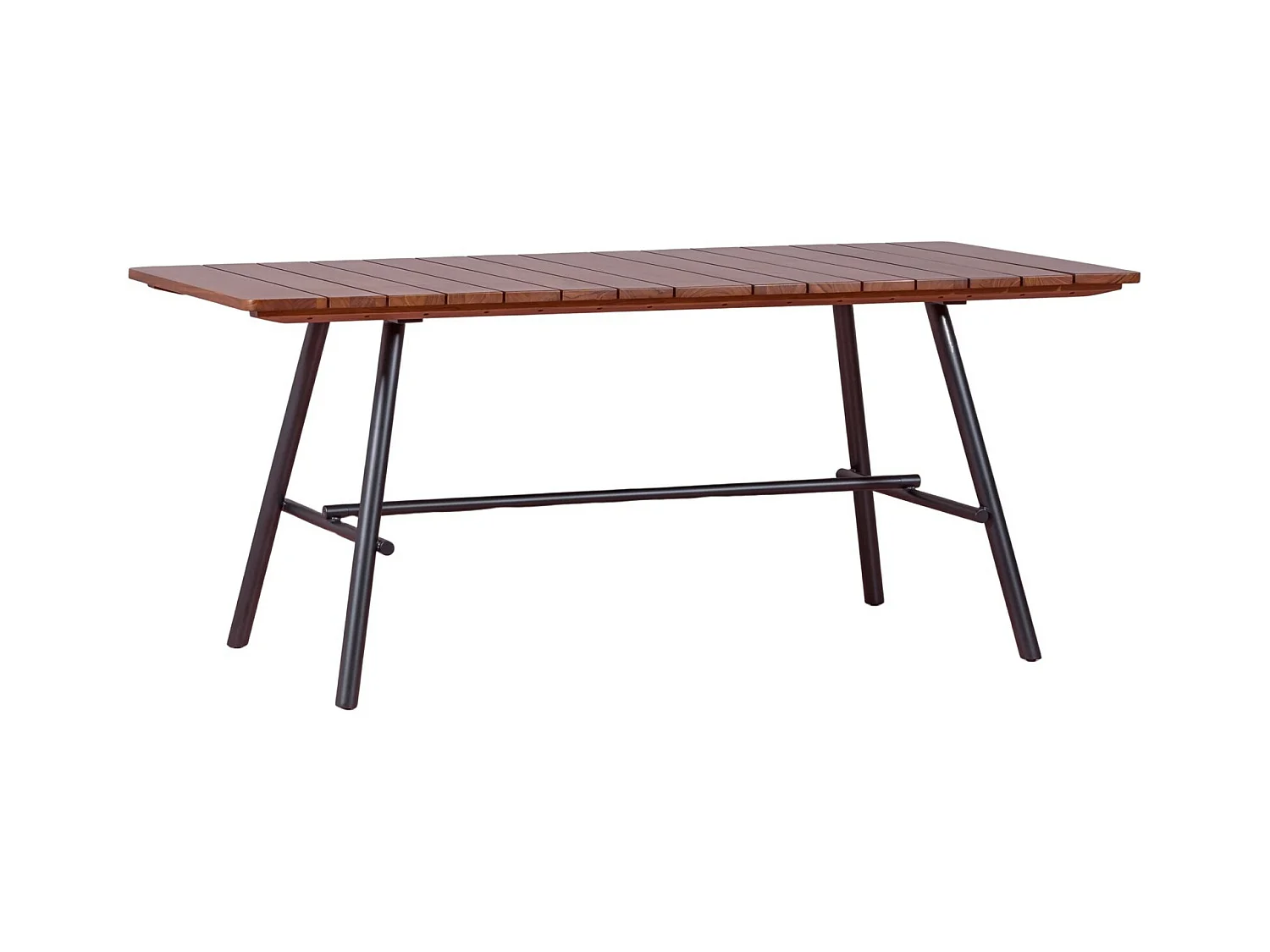 Table industrielle haut de gamme en bois de teck massif - Fare - Teca
