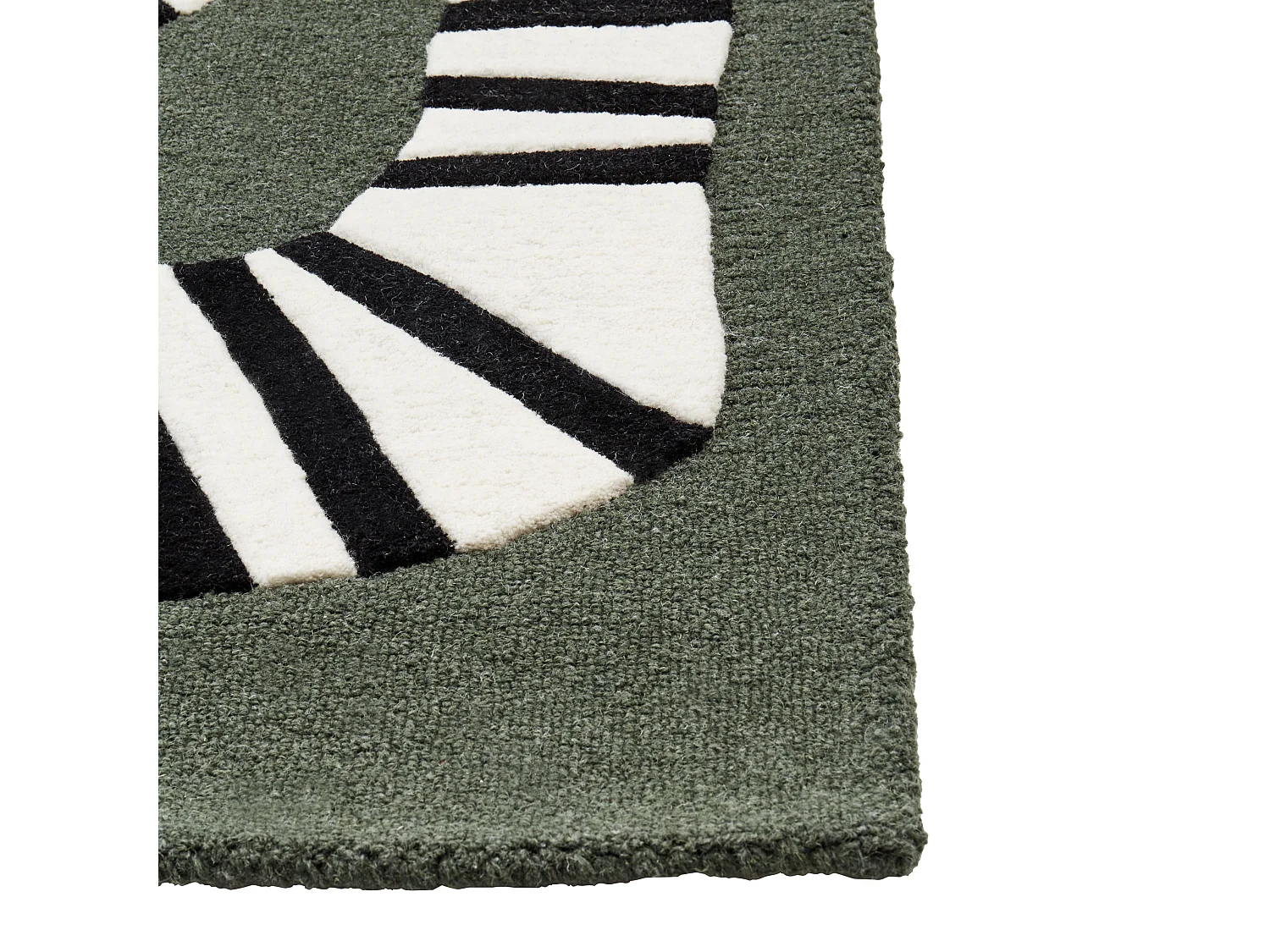Tapis OKAPI Vert foncé 160 x 230 cm
