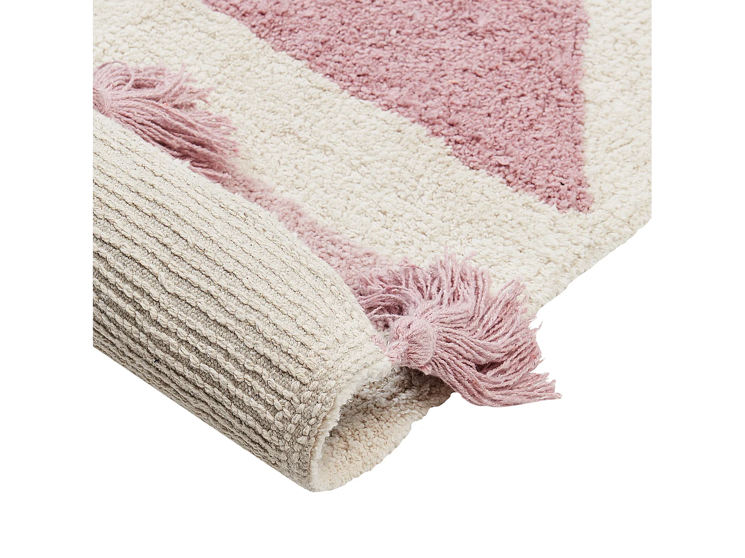 Tapis enfant ZAYSAN Rose 140 x 200 cm Coton