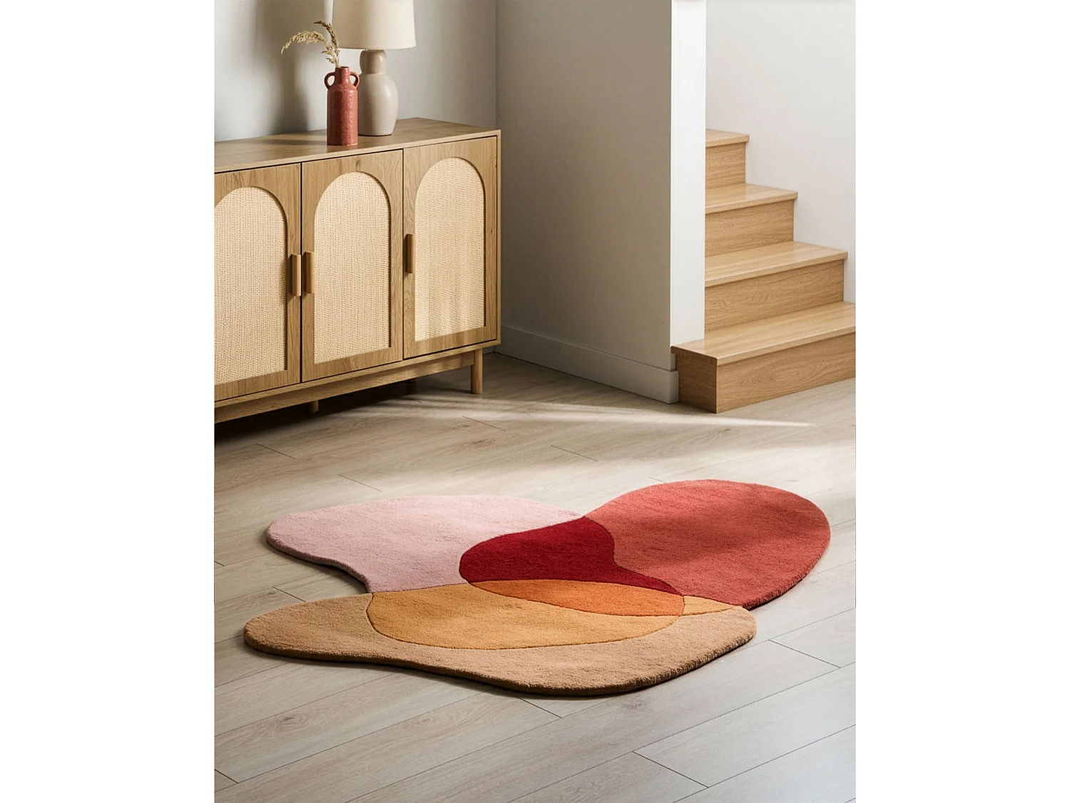 Tapis SINJUWI Multicolore ø 140 cm Laine