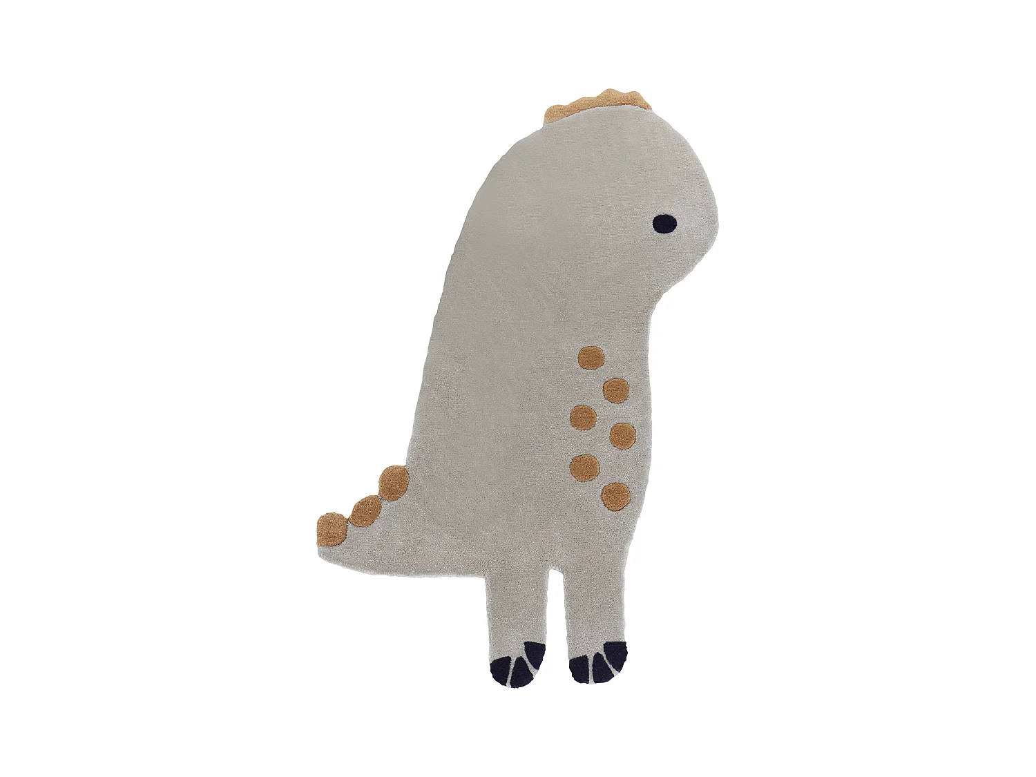 Tapis enfant DINO Gris 100 x 160 cm Laine