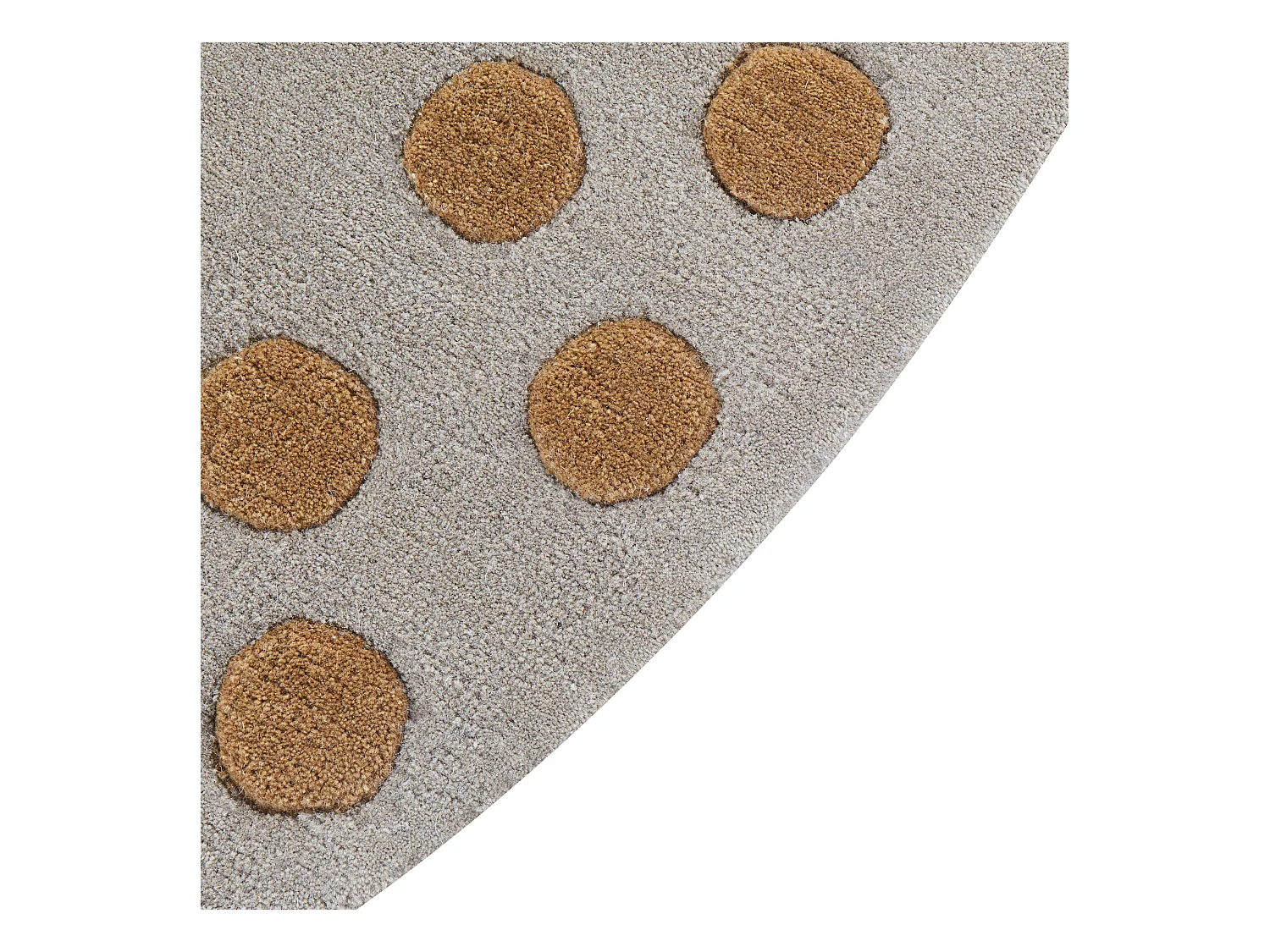 Tapete com forma de dinossauro em lã cinzenta 100 x 160 cm DINO