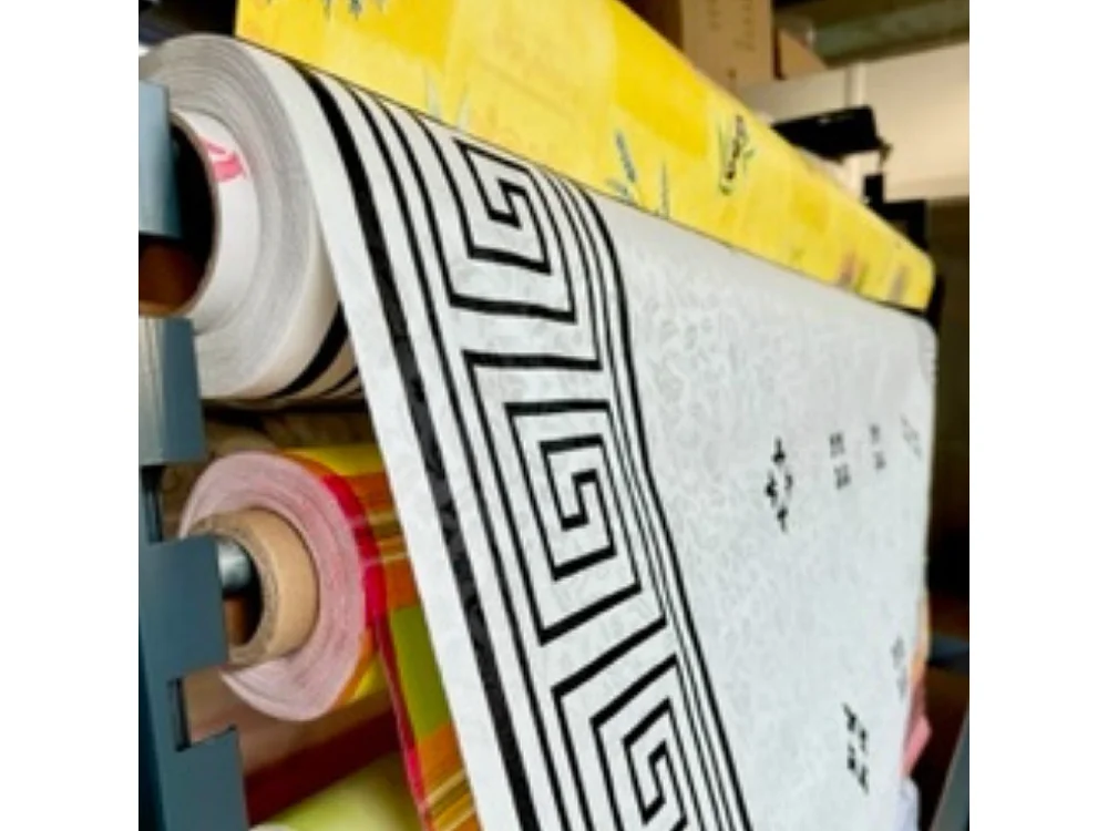 Toile Cirée Imprimée Marquise - Au Mètre